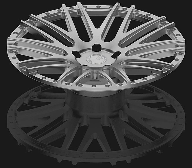 cnc machine forged wheels