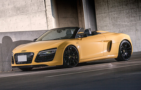 audi r8 forged concave monoblock wheels