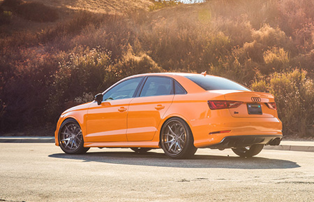 audi s3 concave forged wheels agl23 brushed grigio gunmetal