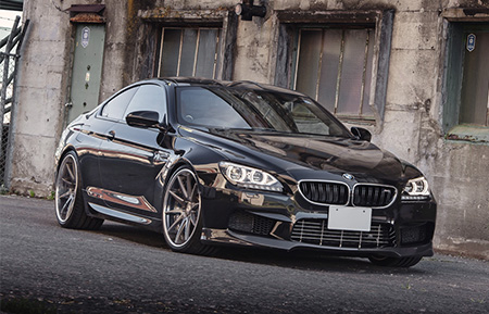 bmw m6 staggered concave forged wheels