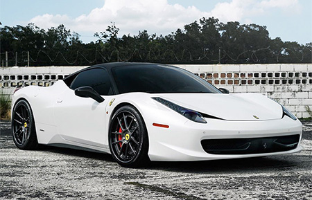 ferrari 458 italia forged wheels concave brushed grigio gunmetal