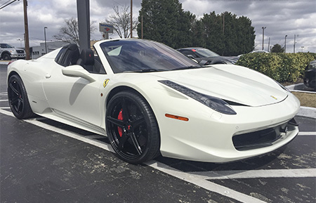 ferrari 458 italia forged concave wheel gloss black