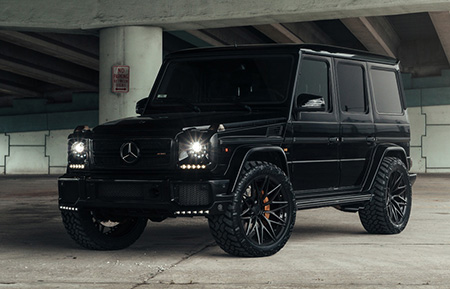 mercedes benz g63 amg forged monoblock concave mesh black wheels