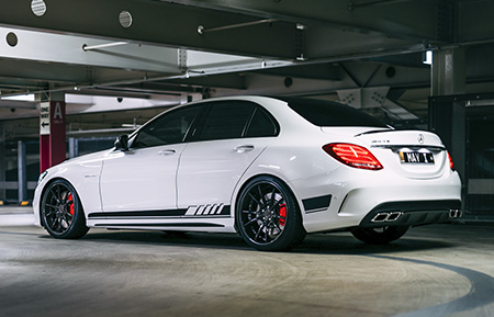 mercedes benz c63 amg c class custom forged gloss black wheels agl19