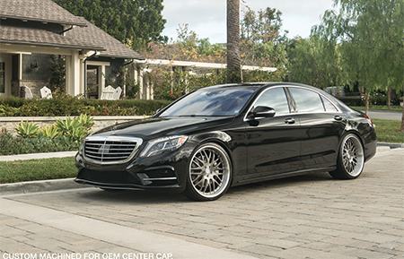 mercedes benz s class s550 amg s63 agl10 custom forged wheels brushed gunmetal grigio