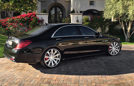 mercedes benz s63 s class amg custom forged wheels agl11 brushed polished