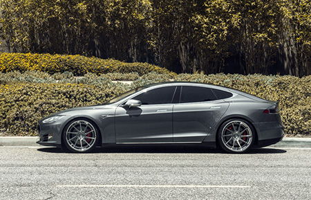 tesla model s forged concave staggered wheels