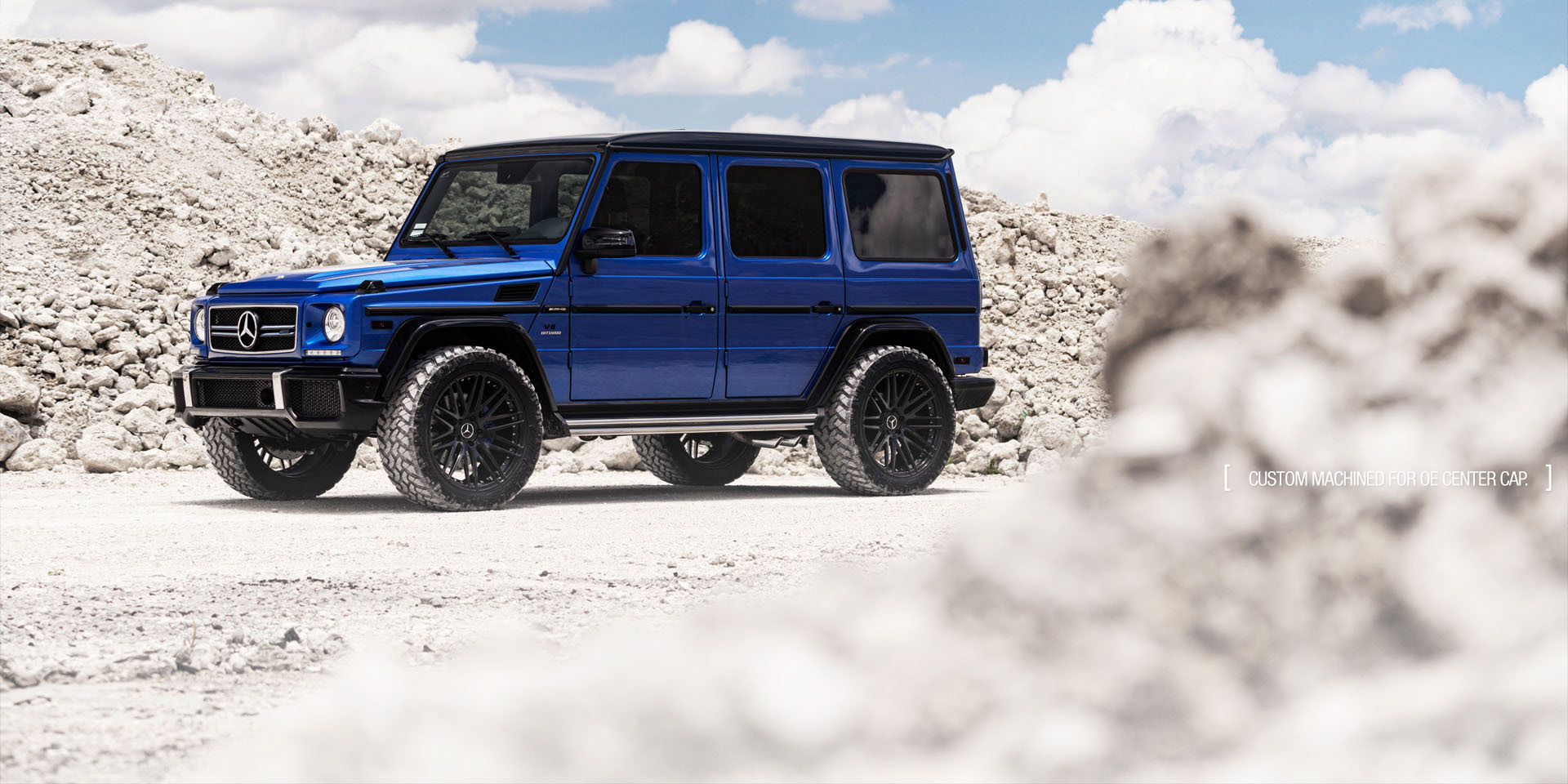 Mercedes G63 AMG forged concave black wheels