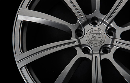 agl17 monoblock forged concave wheels dolphin grey matte gray gunmetal