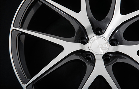 agl23 monoblock forged concave wheels brushed gunmetal