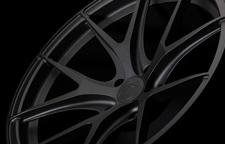 agl23 monoblock forged concave wheels textured black powder coat finish