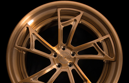 agl24 spec3 concave brushed monaco copper forged wheels