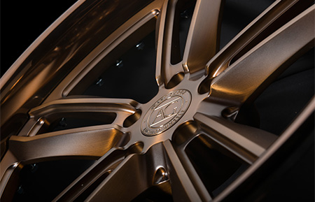 agl27 spec1 concave forged wheels matte brushed antique bronze