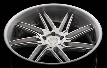 agl28 spec2 concave forged wheels directional brushed