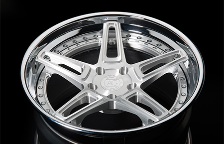 agl29 spec3 concave forged wheels brushed chrome lip