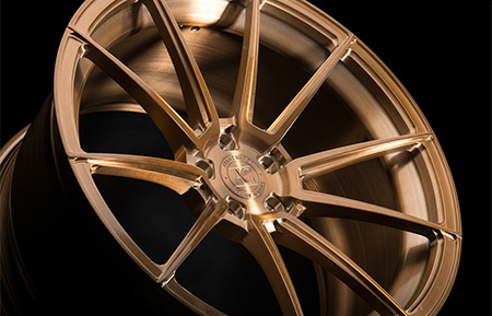 agl31 duo block brushed monaco copper forged wheels