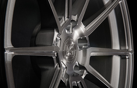 agl31 monoblock forged wheels brushed gunmetal grigio