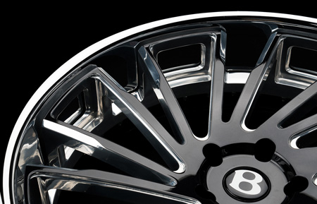 agl41 spec3 directional concave forged wheels gloss black polished accent lip avant garde agluxury luxury wheel rim custom finish