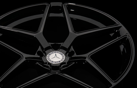 agl42 monoblock forged concave wheels gloss black