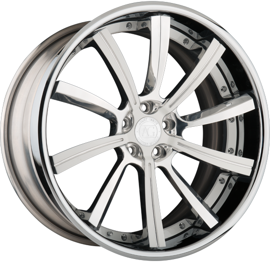 agl17 directional forged wheels